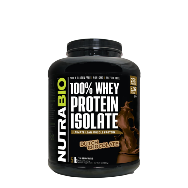 100% Whey Protein Isolate Nutrabio