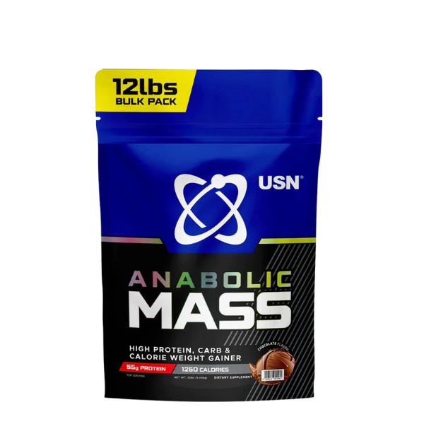 Ganador de peso USN anabolic mass 12 lbs Chocolate suplemento en polvo para aumento de masa muscular