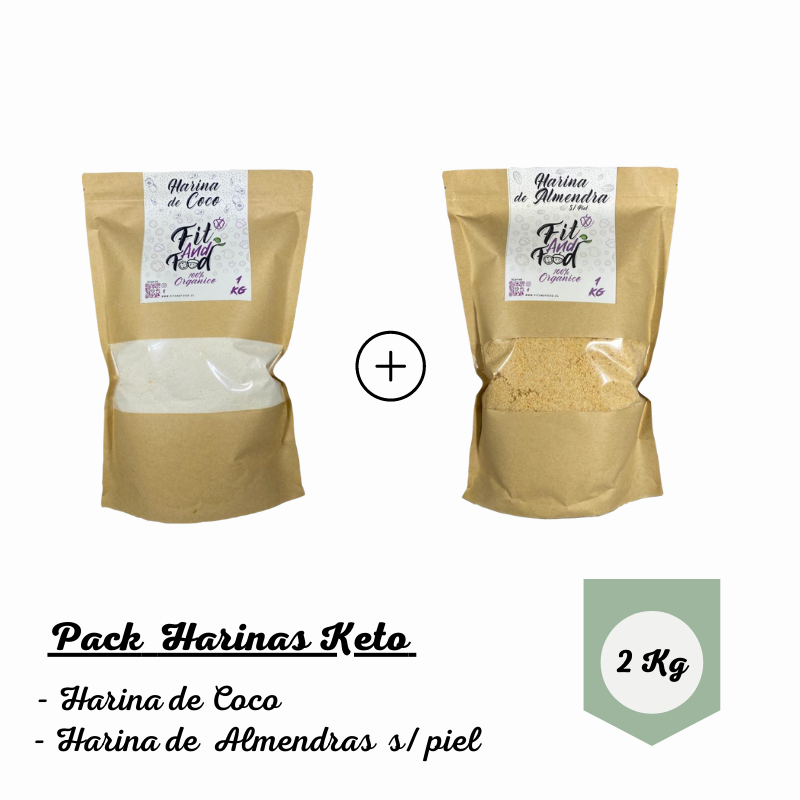 Pack harinas keto 2 kg