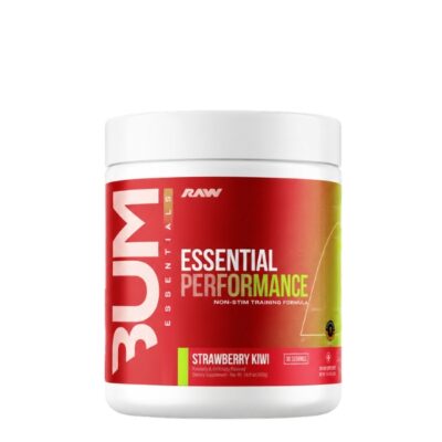 Pre entrenamiento RAW Essential Pre-Workout Strawberry Kiwi 30 porciones